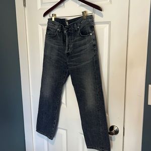 Citizens of Humanity Premium Vintage Jeans, Dark Gray Wash
